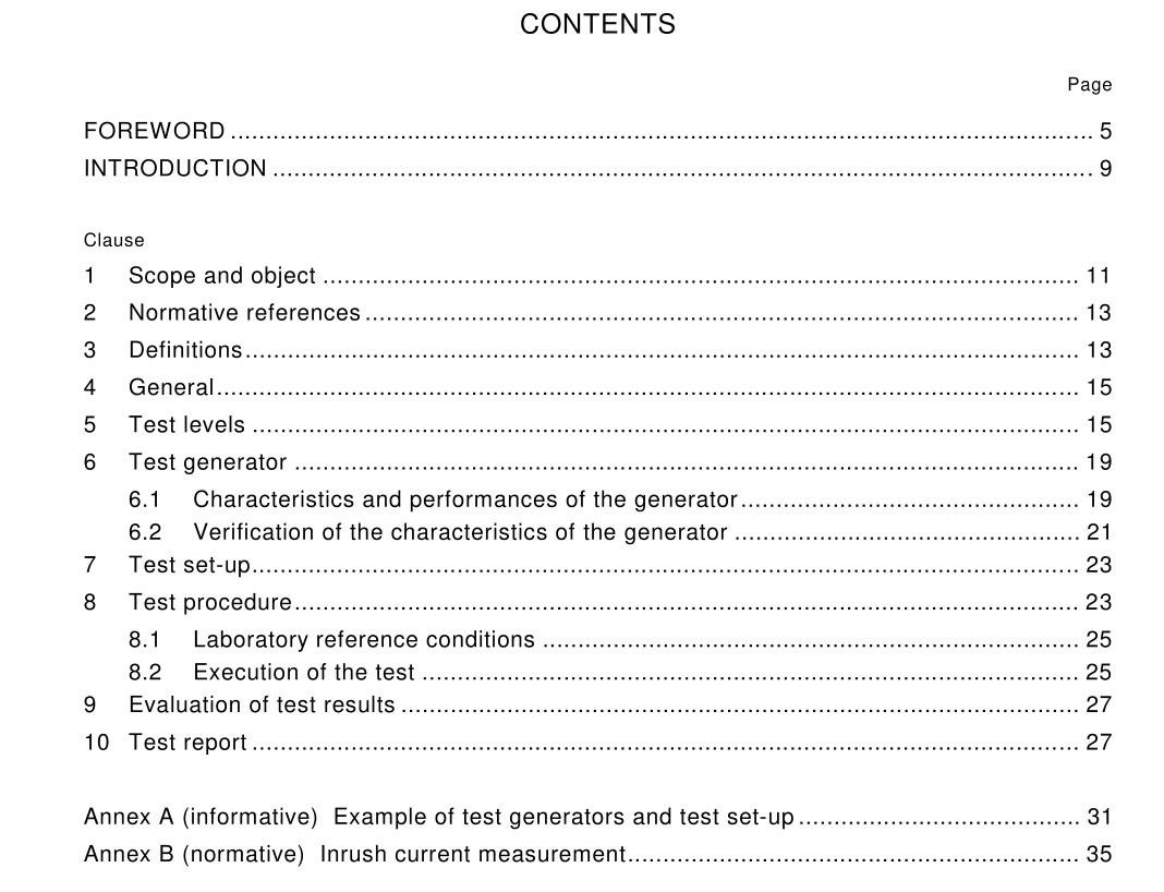 IEC 61000-4-29 pdf download