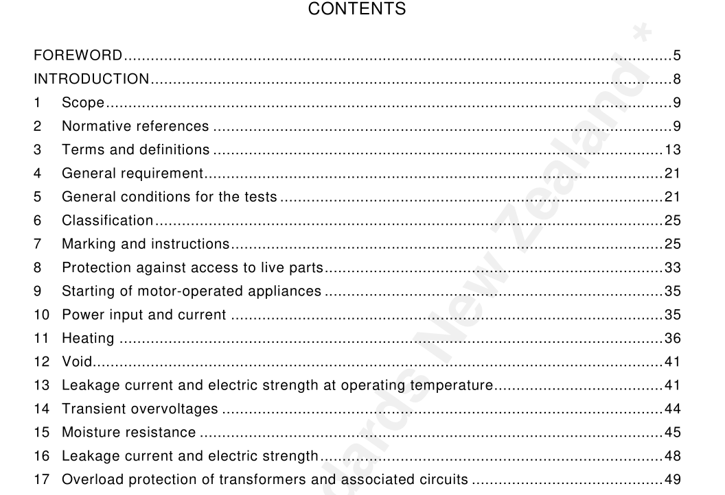 AS NZS 60335.1 pdf download